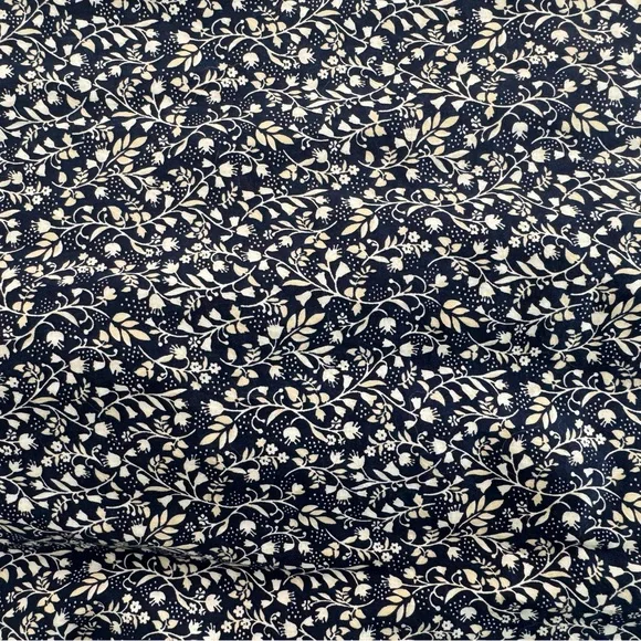 NWT Old Navy Navy Floral Cut-Out Babydoll Swing Dress XXL 100% Cotton - Picture 7 of 7